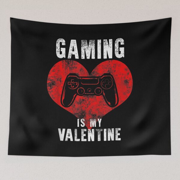 Item preview, Gaming Is My Valentine Day Retro designed and sold by HarrietAmber.