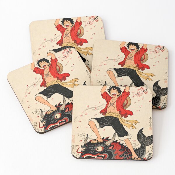 Item preview, Luffy Rey Pirata Estilo Ukiyo-e designed and sold by iwzzuel.