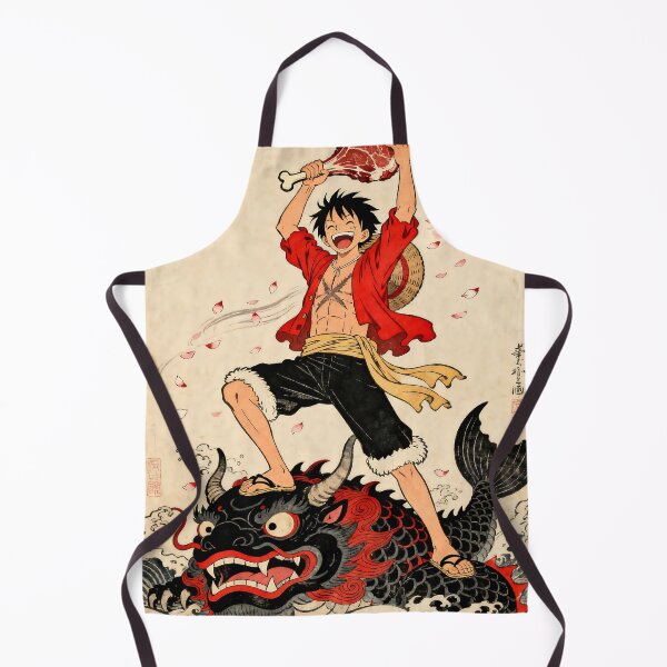 Item preview, Luffy Ukiyo-e Style Pirate King designed and sold by iwzzuel.