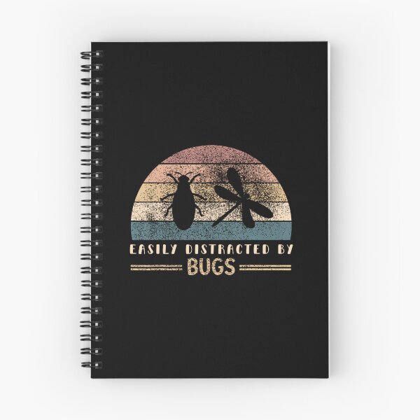 Item preview, Easily Distracted By Bugs Retro Insects Bugs Lover designed and sold by reeneregen.