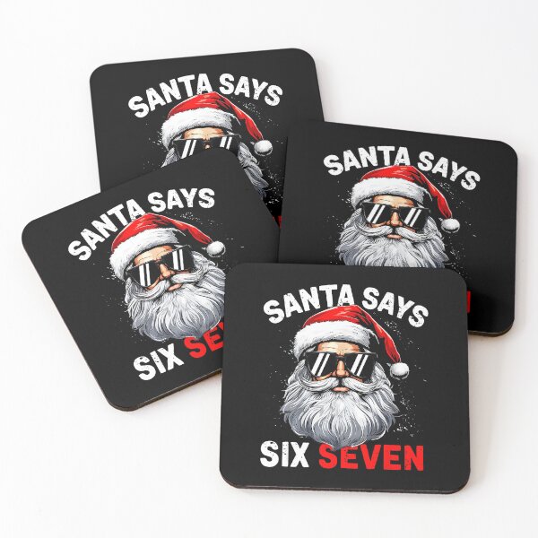 Item preview, Santa Says Six Seven 6 7 Gen Z Alpha Meme Slang Christmas  designed and sold by WayTBeenkenArt.