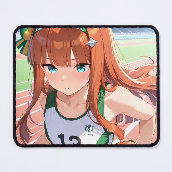 Item preview, Silence Suzuka Racing Spirit Uma Musume Pretty Derby Anime Girl Waifu designed and sold by mildaclairmo.