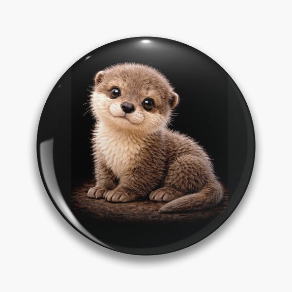 Item preview, Otter Pup – Playful Tenderness designed and sold by TheJoyfulPen.