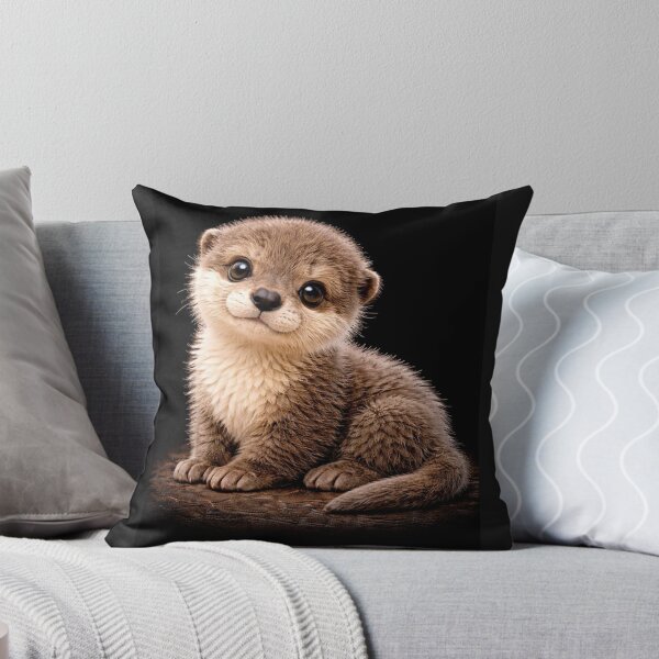 Item preview, Otter Pup – Playful Tenderness designed and sold by TheJoyfulPen.