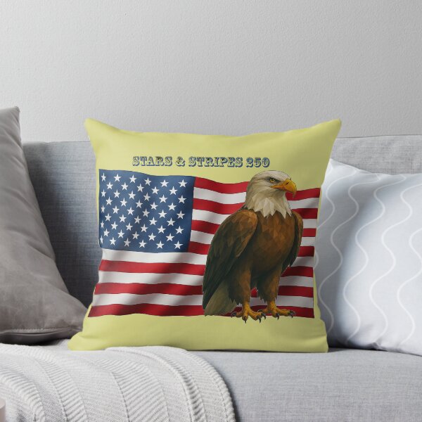 Item preview, 250 Year American Anniversary Flag with a Sitting Bald Eagle URM designed and sold by urmaddad.