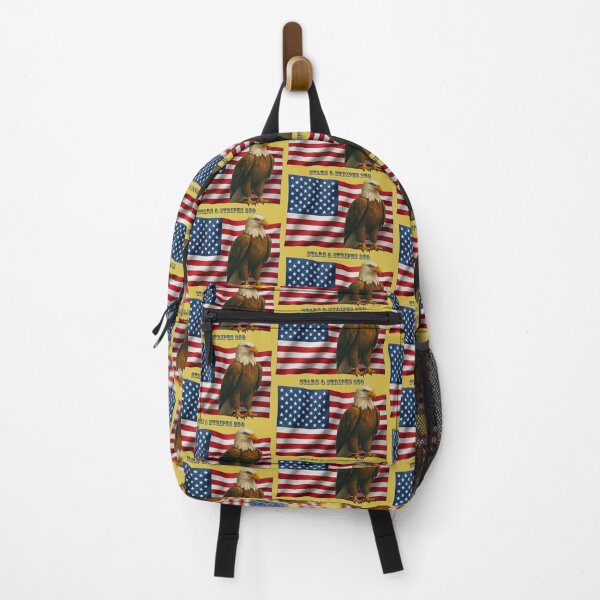 Item preview, 250 Year American Anniversary Flag with a Sitting Bald Eagle URM designed and sold by urmaddad.