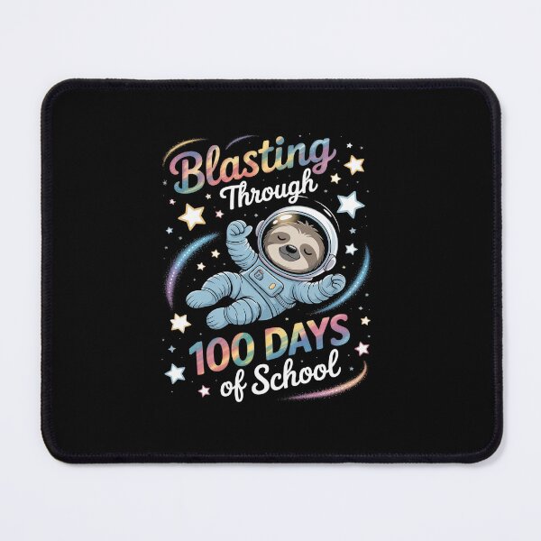 Item preview, Sloth Blasting Through 100 Days of School 100th Day Boy designed and sold by Rrettgison.