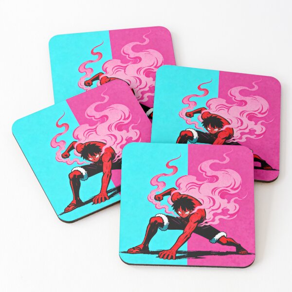 Item preview, Luffy Power Stance Neon Art designed and sold by iwzzuel.