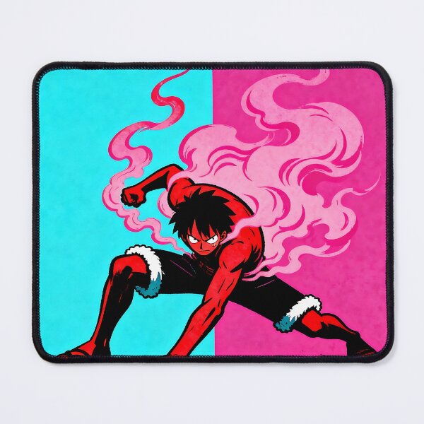 Item preview, Luffy Power Stance Neon Art designed and sold by iwzzuel.