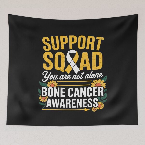 Item preview, Support Squad Yellow Ribbon Bone Cancer Awareness designed and sold by Eskomeranola.