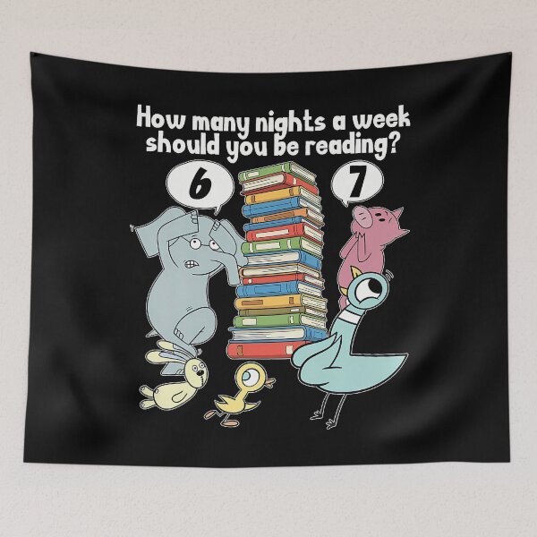 Item preview, How Many Nights A Week Should You Be Reading 67 designed and sold by andreviol.
