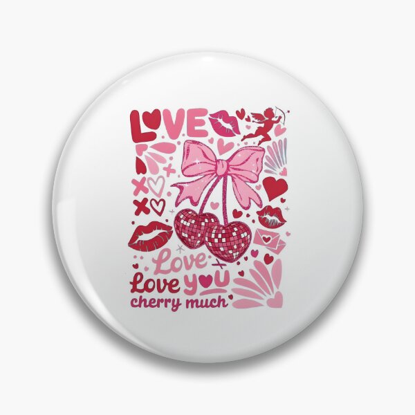 Item preview, Valentine's Day Love Love You Cherry designed and sold by Suslyakovasamui.
