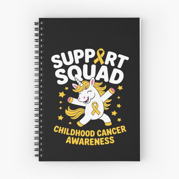 Item preview, Support-Squad Childhood Cancer Awareness Dabbing Unicorn designed and sold by Eskomeranola.