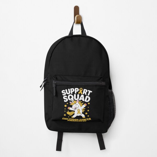 Item preview, Support-Squad Childhood Cancer Awareness Dabbing Unicorn designed and sold by Eskomeranola.