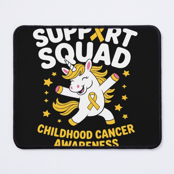 Item preview, Support-Squad Childhood Cancer Awareness Dabbing Unicorn designed and sold by Eskomeranola.