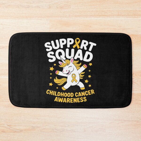 Item preview, Support-Squad Childhood Cancer Awareness Dabbing Unicorn designed and sold by Eskomeranola.