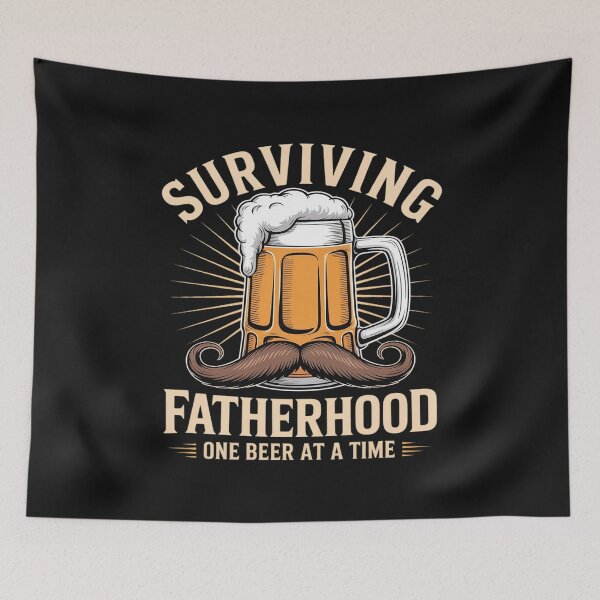 Item preview, Surviving Fatherhood One Beer At A Time Father's Day Dad designed and sold by Eskomeranola.