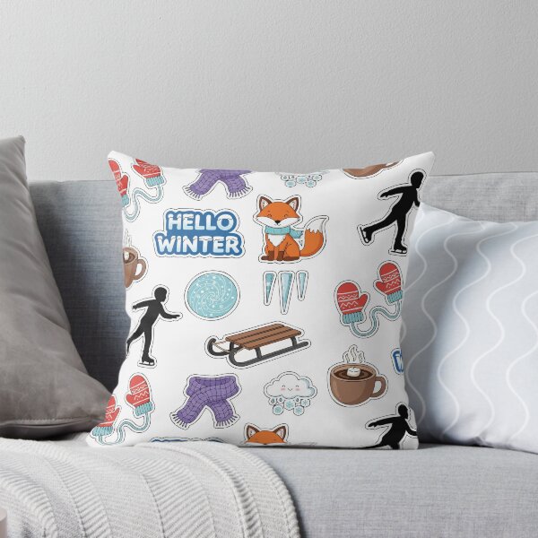 Item preview, Cute Winter Icons Vector Clipart Set designed and sold by graphicnew.