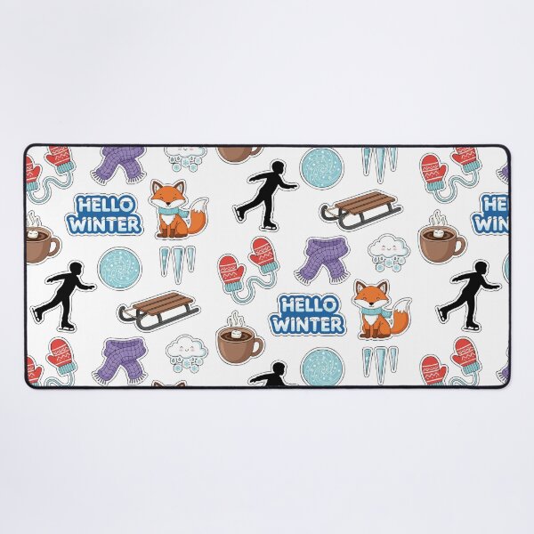 Item preview, Cute Winter Icons Vector Clipart Set designed and sold by graphicnew.