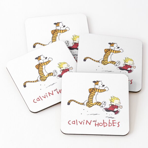 Item preview, Calvin and Hobbes run designed and sold by roofvirgeli.