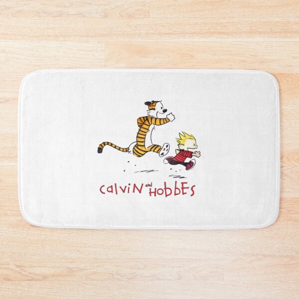 Item preview, Calvin and Hobbes run designed and sold by roofvirgeli.
