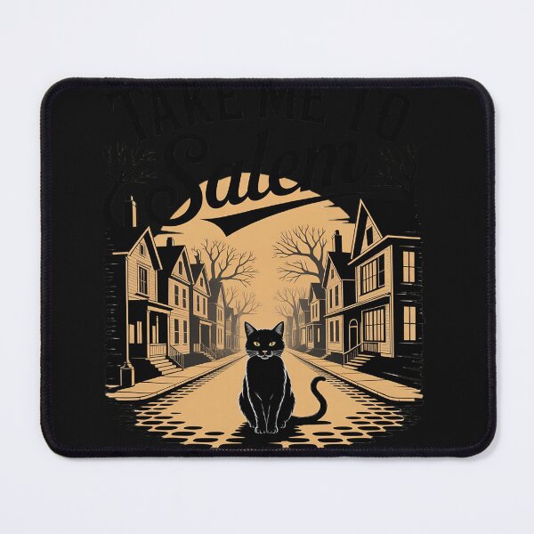 Item preview, Take Me to Salem Black Cat Halloween designed and sold by Eskomeranola.