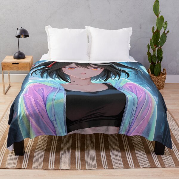 Item preview, Kitasan Black Uma Musume Pretty Derby Futuristic Neon Street Waifu designed and sold by mildaclairmo.