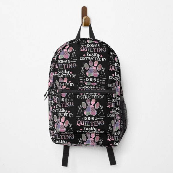 Item preview, Easily Distracted By Dogs And Quilting Funny designed and sold by reeneregen.
