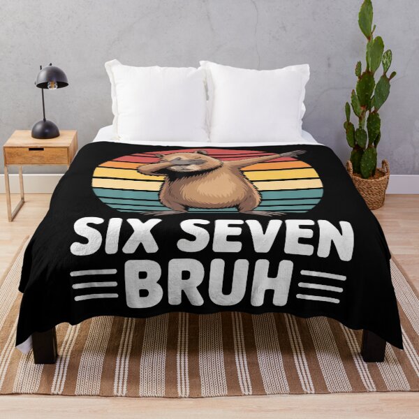 Item preview, 67 Meme Capybara Funny Six Seven Bruh Humor For Boys designed and sold by smolicdialsp.