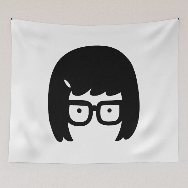 Item preview, Burger Minimalist Girl Face With Glasses designed and sold by Katebush22x2.