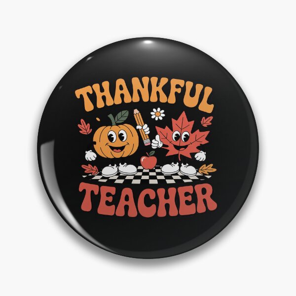 Item preview, Thankful Teacher Thanksgiving Fall Teacher designed and sold by Eskomeranola.
