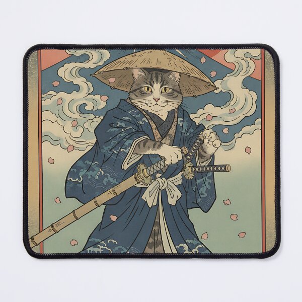 Item preview, Neko Ronin Ukiyo Art designed and sold by iwzzuel.