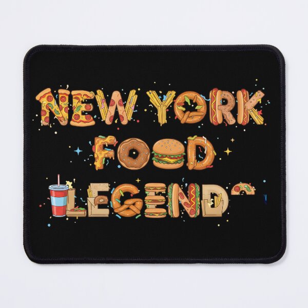 Item preview, New York Food Legends Typography designed and sold by SoulenCify.