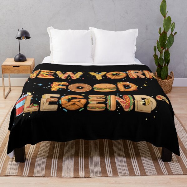 Item preview, New York Food Legends Typography designed and sold by SoulenCify.