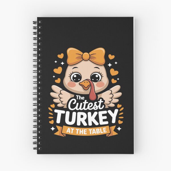 Item preview, Thanksgiving Girls Fall Cutest Turkey At The Table designed and sold by Eskomeranola.