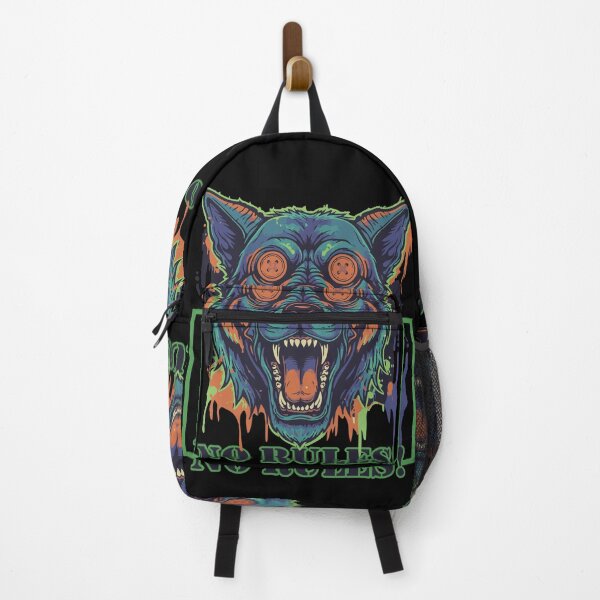 Item preview, Retro Street Art No Rules Beast Dog designed and sold by Mark_ADC.