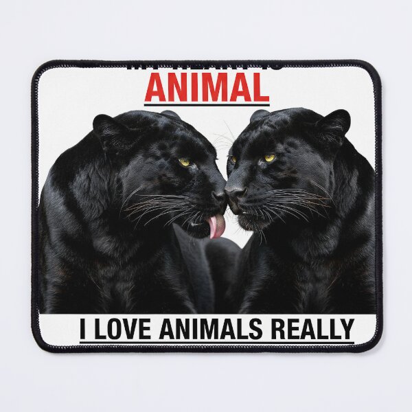 Item preview, KISS BLACK PANTHERS ZOOMAGIC PUZZLE, 8K 1 designed and sold by ANIMALS IN LOVE - T- SHIRTS - Zoomagic Puzzle.