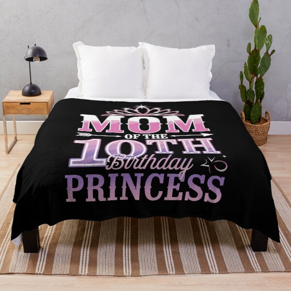 Item preview, Mom Of The 10th Birthday Princess Girl 10 Years  designed and sold by repconomArt.