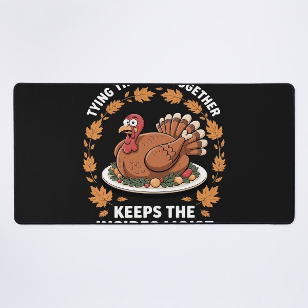 Item preview, Thanksgiving Turkey Tying Legs Together Funny Fall designed and sold by Bstilablhot.