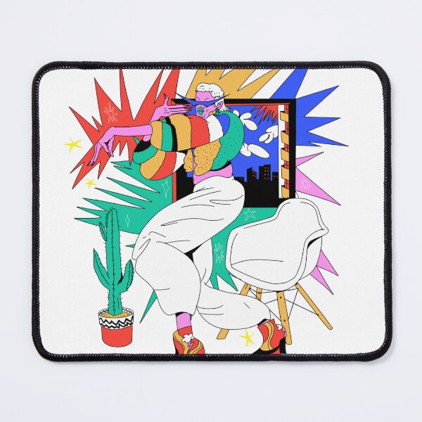 Item preview, Expressive Hand Dance – Bold Queer Pop Art Illustration designed and sold by Randomundi.