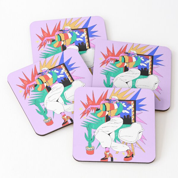 Item preview, Expressive Hand Dance – Bold Queer Pop Art Illustration designed and sold by Randomundi.