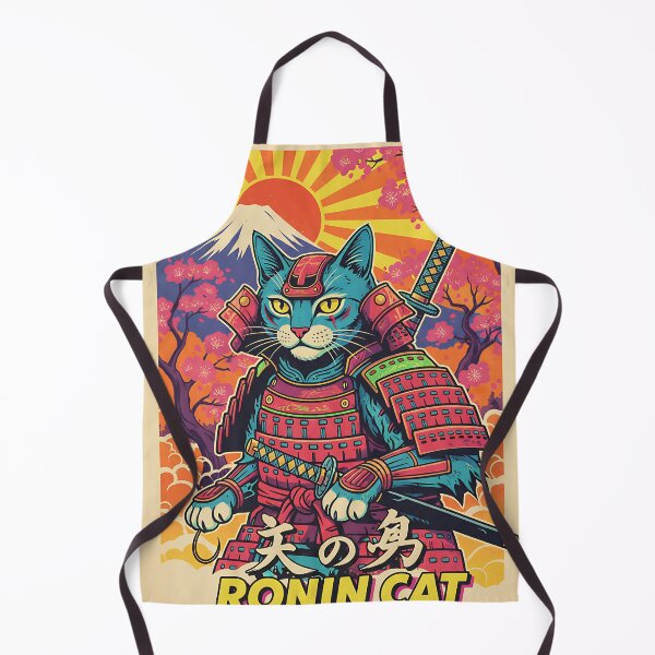 Item preview, Ronin Cat Samurai designed and sold by iwzzuel.