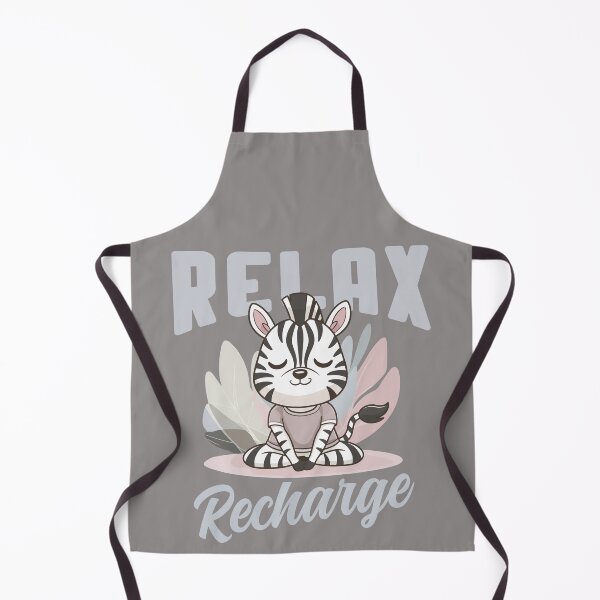 Item preview, Relax & Recharge – Cute Zebra Yoga designed and sold by MvuuStudio.