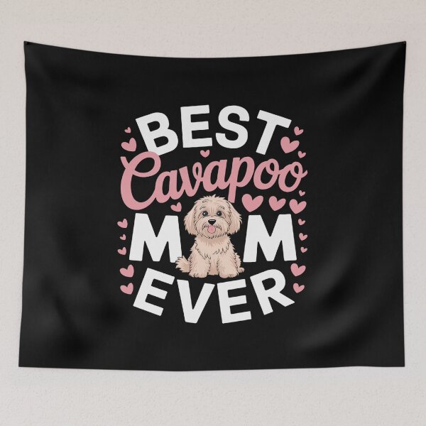 Item preview, Mothers Day Dog Lover Pet Animal Cavapoo Mom Cute Cavapoo designed and sold by repconomArt.