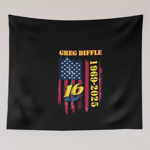 Item preview, RIP Greg Biffles 1969-2025 USA Flag  designed and sold by LeonelJohnson.