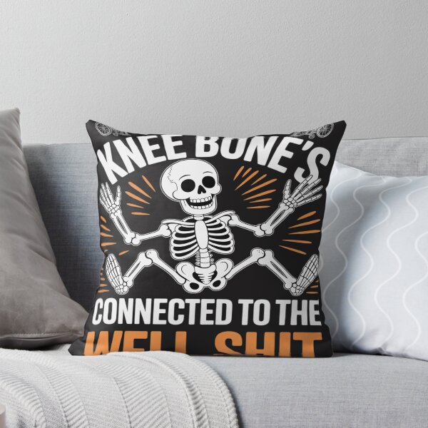 Item preview, The Knee Bone's Connected To The Well Sh t Amputee Skeleton designed and sold by Bstilablhot.