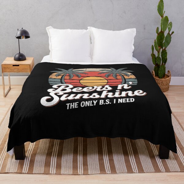 Item preview, The Only BS I Need Is Beers and Sunshine Vintage Surf Shop Men Women designed and sold by Bstilablhot.