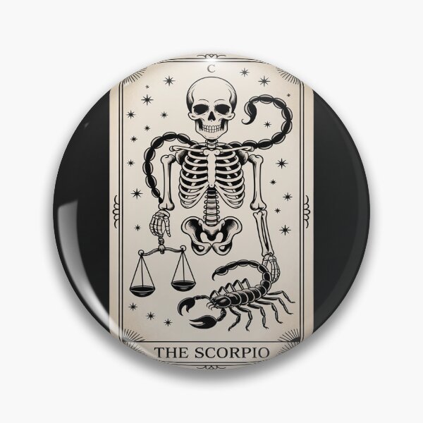 Item preview, The Scorpio Tarot Card Halloween Spooky Gothic Witchy designed and sold by Bstilablhot.