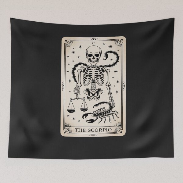Item preview, The Scorpio Tarot Card Halloween Spooky Gothic Witchy designed and sold by Bstilablhot.