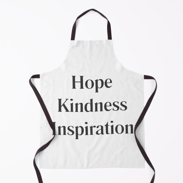 Item preview, Hope Kindness Inspiration – Black Text Stacked Statement Design designed and sold by HopefulAddie.